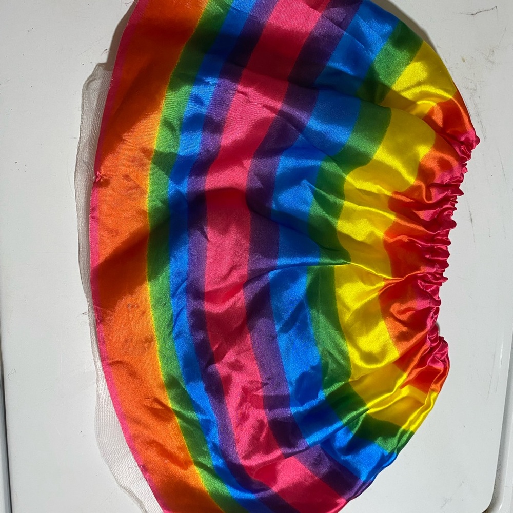 Rainbow Striped Skirt